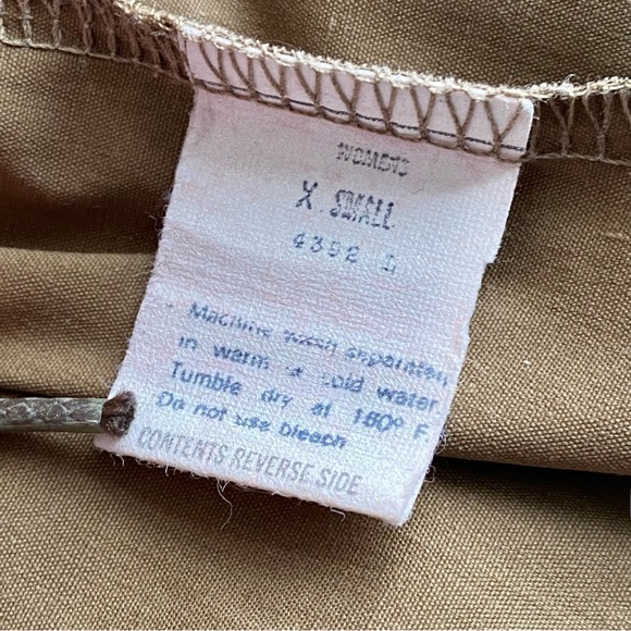 Because Its There Seattle VTG Field Jacket XS Brown Chore Utility Coat USA Made - Picture 9 of 12